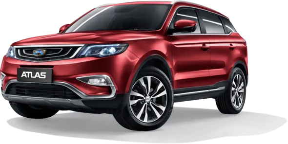 Баннер Geely Atlas