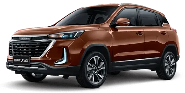 Баннер BAIC X35