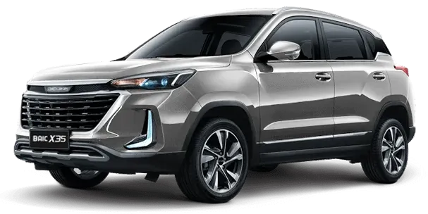 Баннер BAIC X35