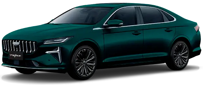 Баннер Geely Preface New