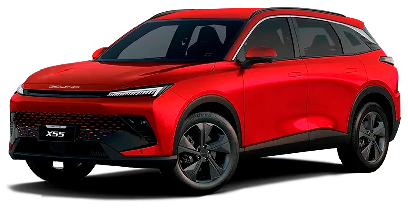 Баннер BAIC X55